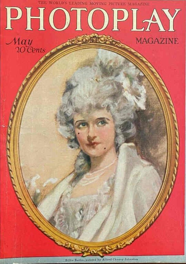 PHOTOPLAY magazine side cover Issue 96 May 1919