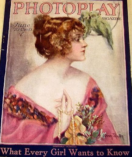 PHOTOPLAY magazine side cover Issue 97 June 1919