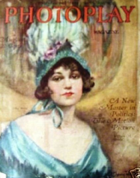 PHOTOPLAY magazine side cover Issue 99 August 1919