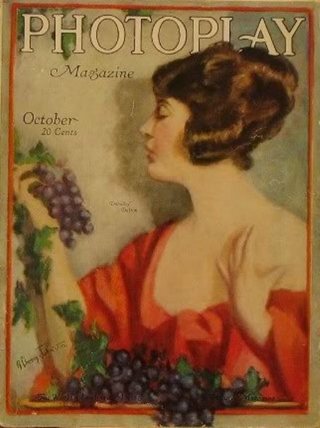 PHOTOPLAY magazine side cover Issue 101 October 1919