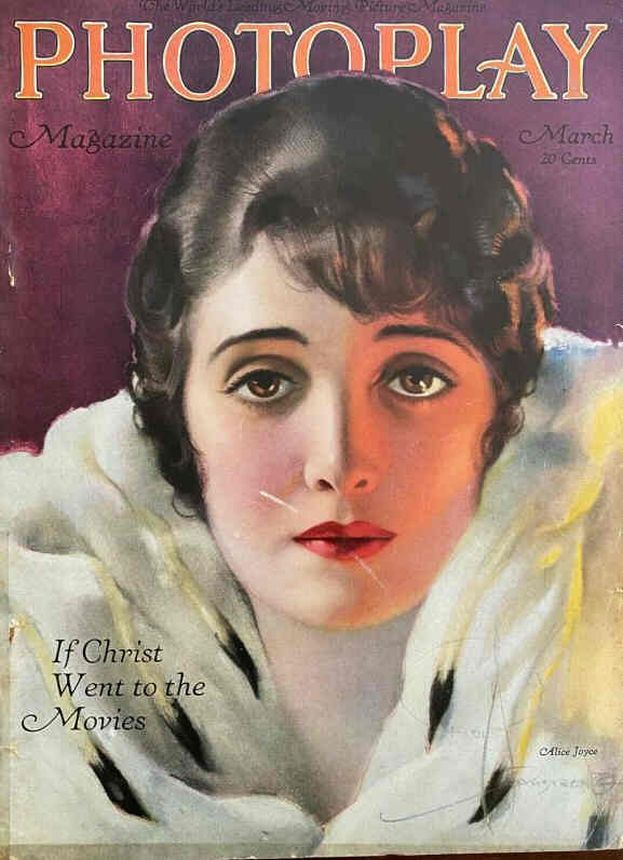 PHOTOPLAY magazine side cover Issue 106 March 1920