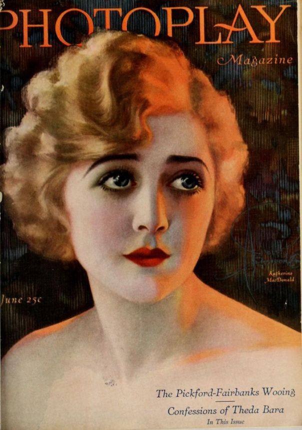 PHOTOPLAY magazine side cover Issue 109 June 1920