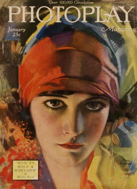 PHOTOPLAY magazine side cover Issue 116 January 1921