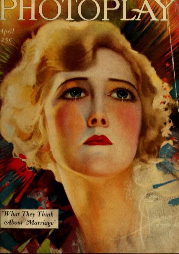 PHOTOPLAY magazine side cover Issue 119 April 1921