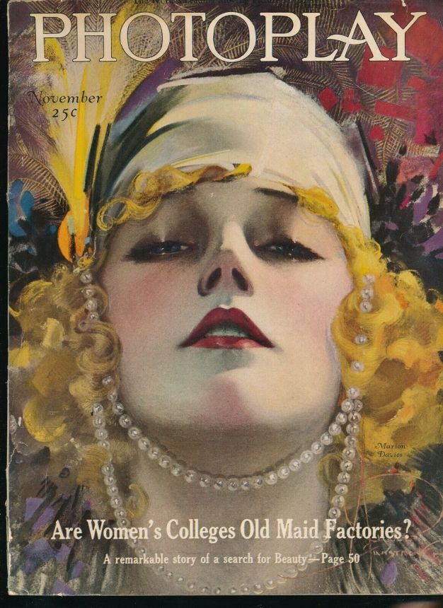 PHOTOPLAY magazine side cover Issue 126 November 1921