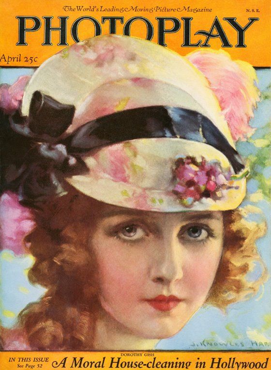 PHOTOPLAY magazine side cover Issue 131 April 1922