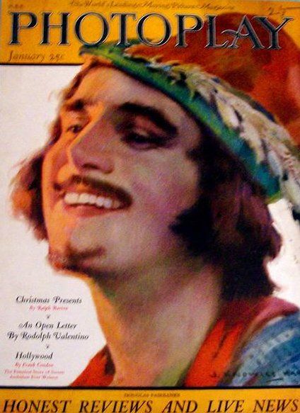 PHOTOPLAY magazine side cover Issue 140 January 1923