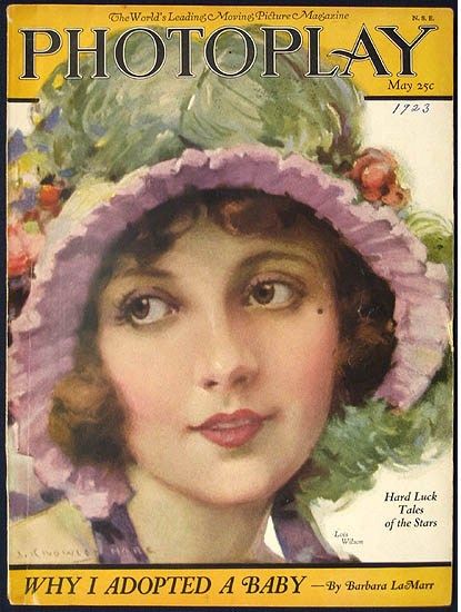 PHOTOPLAY magazine side cover Issue 144 May 1923