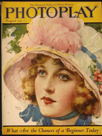 PHOTOPLAY magazine side cover Issue 147 August 1923
