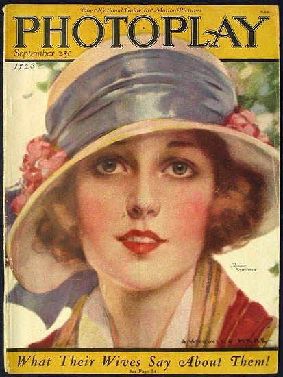 PHOTOPLAY magazine side cover Issue 148 September 1923