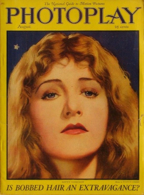 PHOTOPLAY magazine side cover Issue 159 August 1924