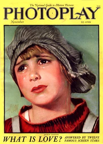 PHOTOPLAY magazine side cover Issue 162 November 1924