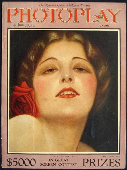 PHOTOPLAY magazine side cover Issue 169 June 1925