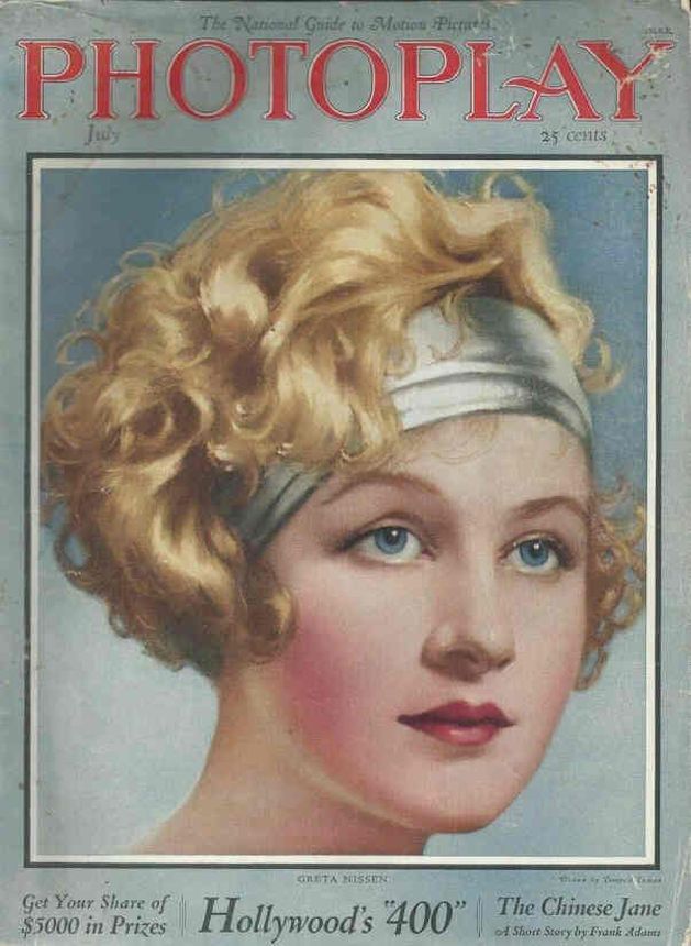 PHOTOPLAY magazine side cover Issue 170 July 1925