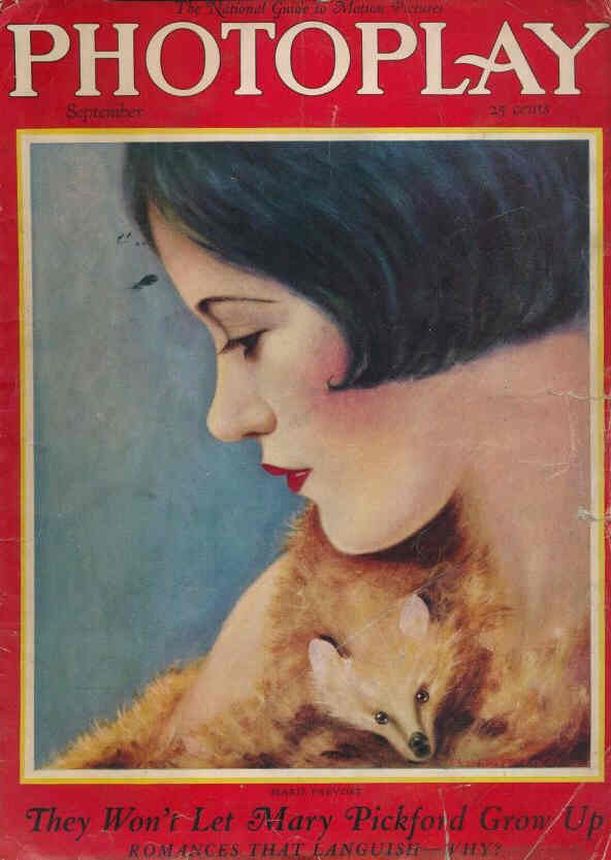 PHOTOPLAY magazine side cover Issue 172 September 1925