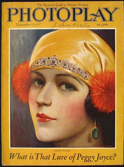 PHOTOPLAY magazine side cover Issue 174 November 1925