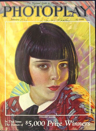 PHOTOPLAY magazine side cover Issue 176 January 1926
