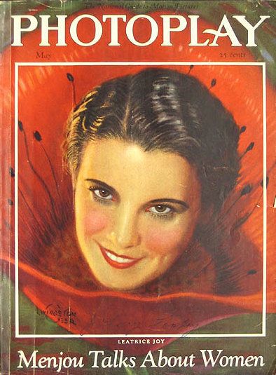 PHOTOPLAY magazine side cover Issue 180 May 1926