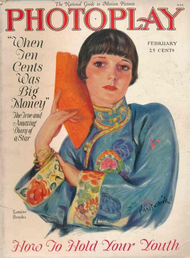PHOTOPLAY magazine side cover Issue 189 February 1927
