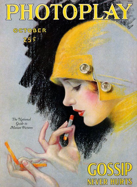 PHOTOPLAY magazine side cover Issue 197 October 1927
