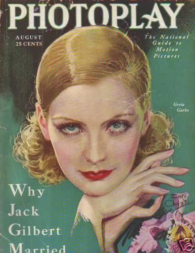 PHOTOPLAY magazine side cover Issue 219 August 1929
