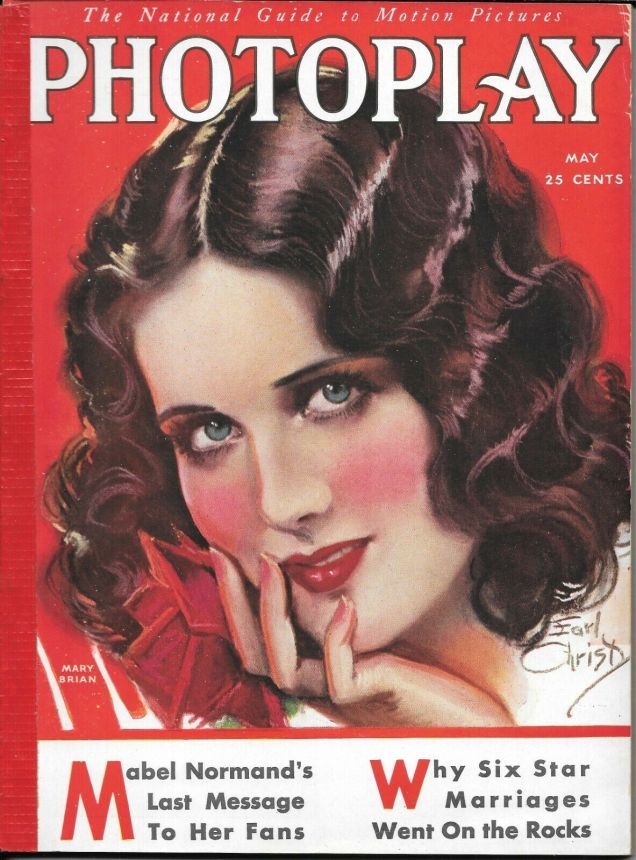PHOTOPLAY magazine side cover Issue 228 May 1930