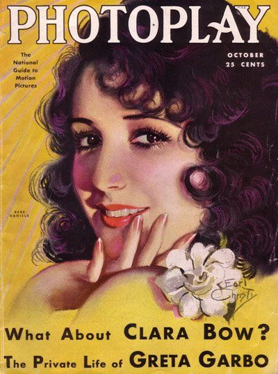 PHOTOPLAY magazine side cover Issue 233 October 1930
