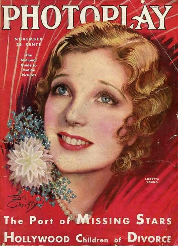 PHOTOPLAY magazine side cover Issue 234 November 1930