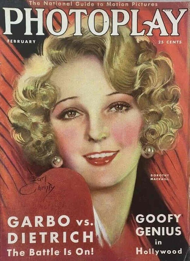 PHOTOPLAY magazine side cover Issue 237 February 1931