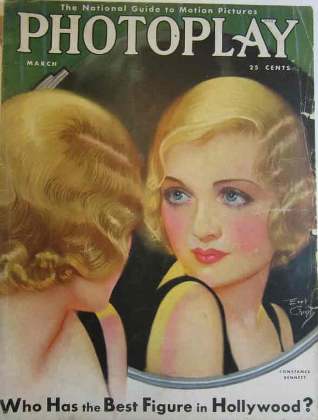 PHOTOPLAY magazine side cover Issue 238 March 1931