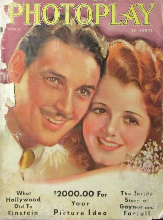 PHOTOPLAY magazine side cover Issue 239 April 1931
