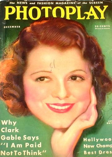 PHOTOPLAY magazine side cover Issue 259 December 1932