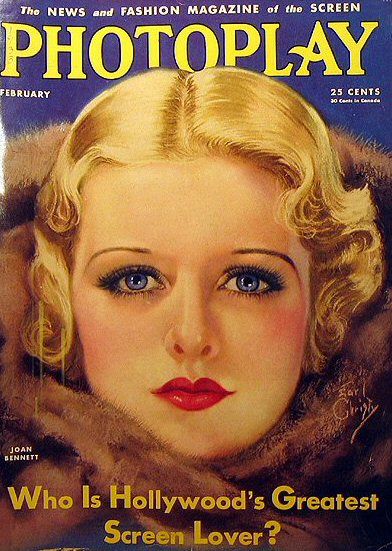 PHOTOPLAY magazine side cover Issue 261 February 1933