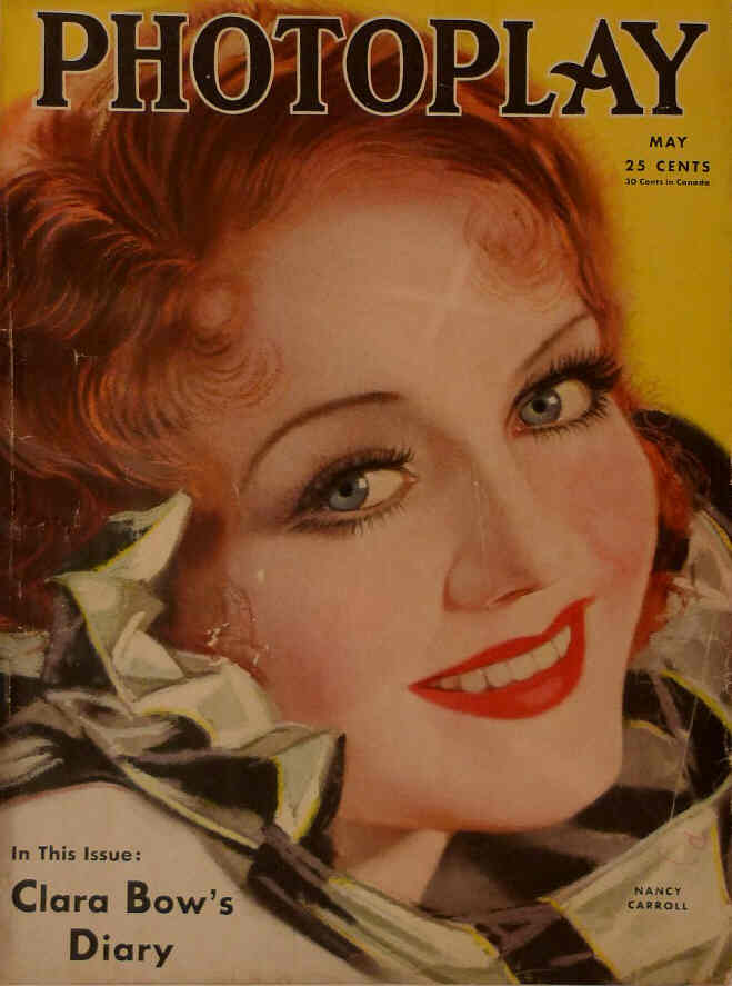 PHOTOPLAY magazine side cover Issue 264 May 1933