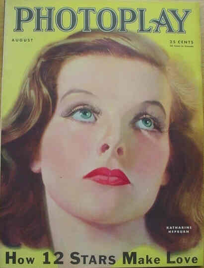 PHOTOPLAY magazine side cover Issue 267 August 1933