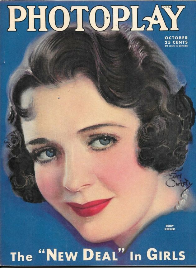 PHOTOPLAY magazine side cover Issue 269 October 1933