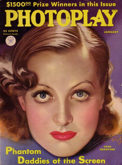 PHOTOPLAY magazine side cover Issue 272 January 1934
