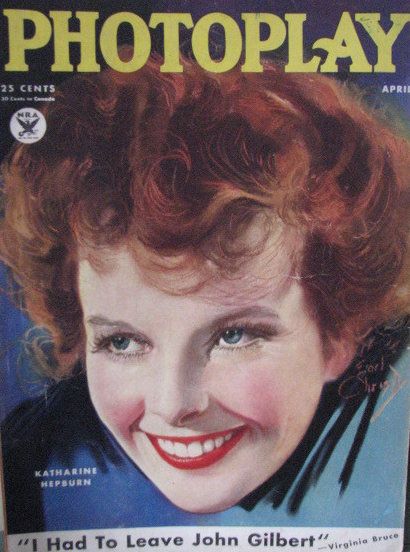 PHOTOPLAY magazine side cover Issue 275 April 1934