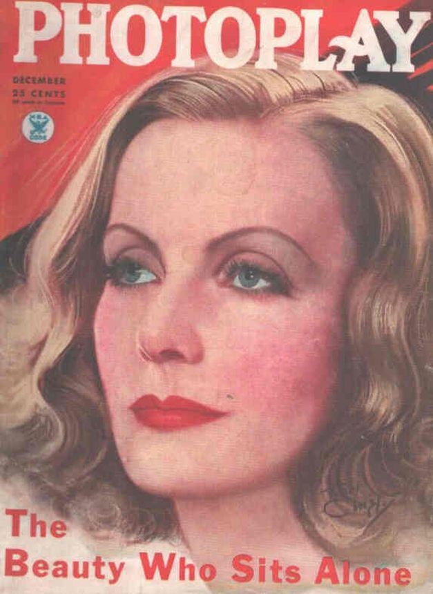 PHOTOPLAY magazine side cover Issue 283 December 1934