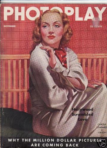 PHOTOPLAY magazine side cover Issue 294 November 1935
