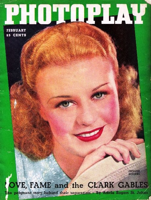 PHOTOPLAY magazine side cover Issue 297 February 1936
