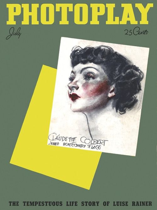PHOTOPLAY magazine side cover Issue 302 July 1936