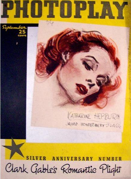 PHOTOPLAY magazine side cover Issue 304 September 1936