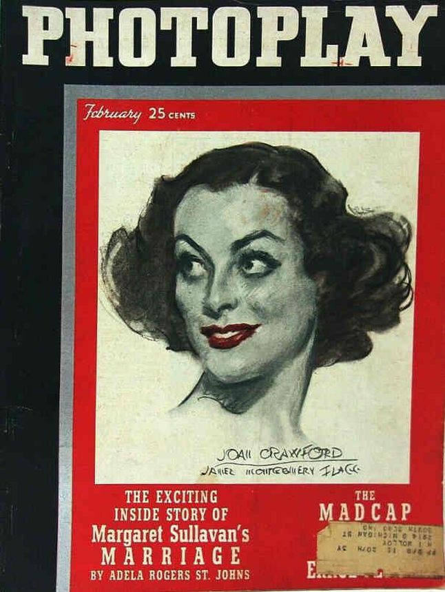 PHOTOPLAY magazine side cover Issue 309 February 1937