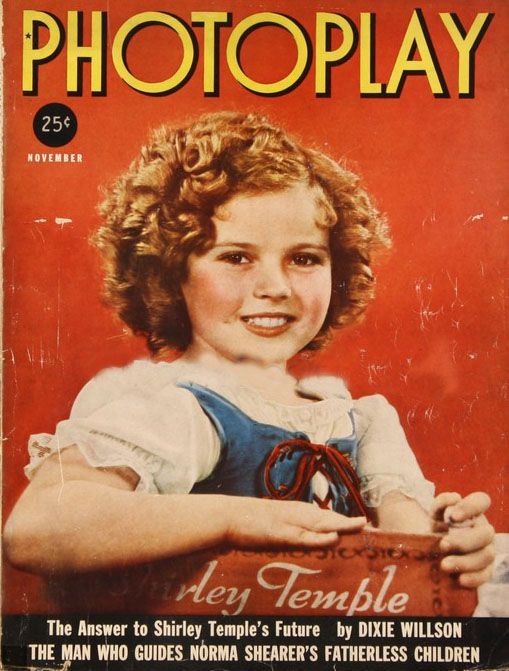 PHOTOPLAY magazine side cover Issue 318 November 1937