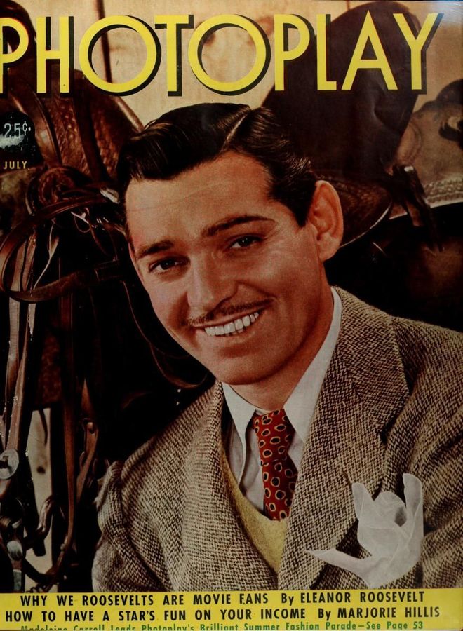 PHOTOPLAY magazine side cover Issue 326 July 1938
