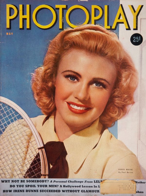 PHOTOPLAY magazine side cover Issue 336 May 1939