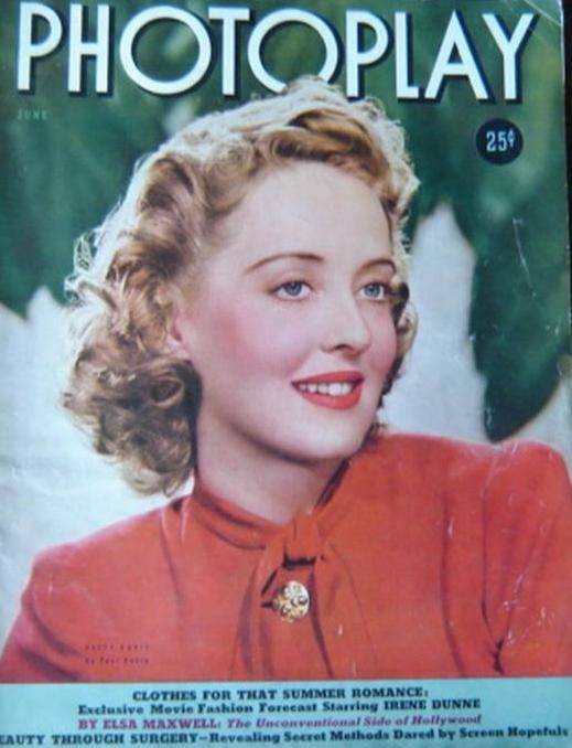 PHOTOPLAY magazine side cover Issue 337 June 1939