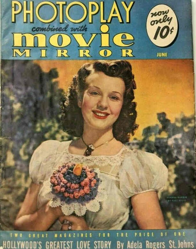 PHOTOPLAY magazine side cover Issue 361 June 1941