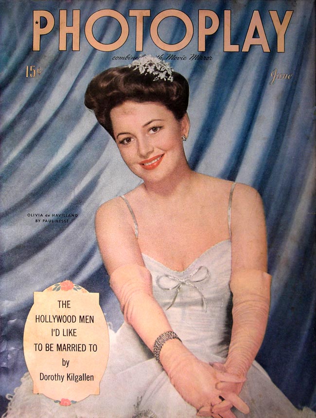 PHOTOPLAY magazine side cover Issue 397 June 1944